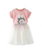 Summer Baby Girls Dress Rabbit