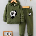 Soccer Smash Hoodie Set Kids Dresses